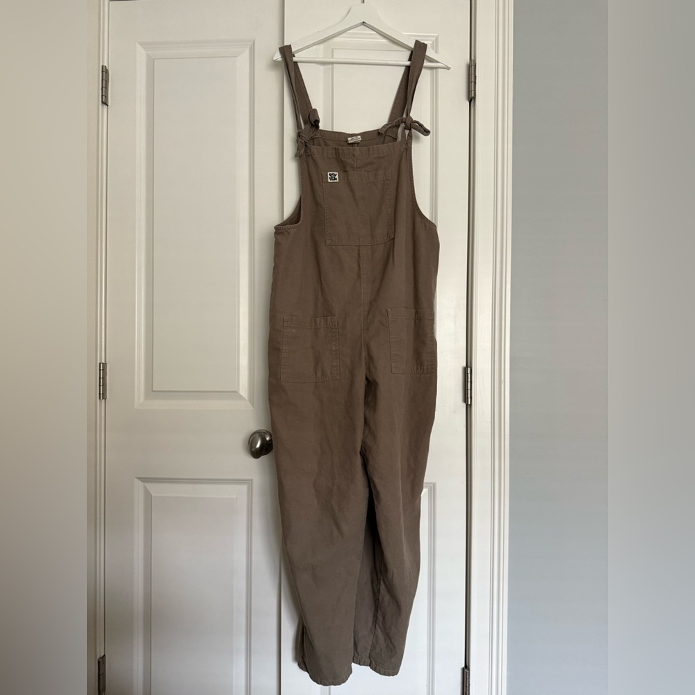 Lucy & Yak tan coveralls